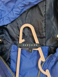 Blue Hooded Bomber Jacket &amp; Windcheater