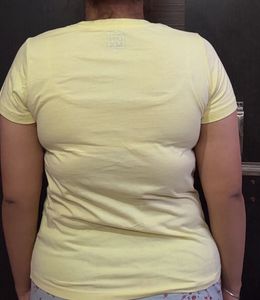 yellow regular tshirt