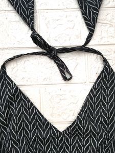 Halter Neck Short Kurti 🖤