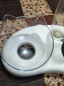Cat Food and Water Dispenser