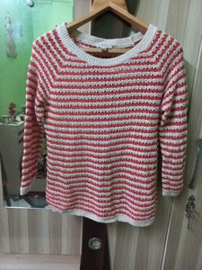 Striped Knit Sweater