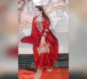 Elegant Red Kurta Set