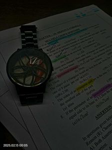 Rotating Wheel Watch ⌚