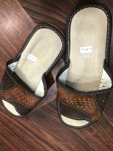 Comfortable Brown Slippers