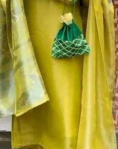 Women&#39;s Chanderi Cotton Suit