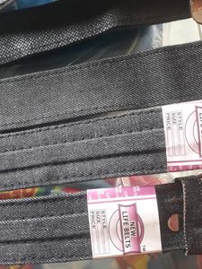 Six Piece Of Jeans Belt Great Combo