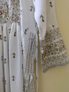 Festive Off White Kurta