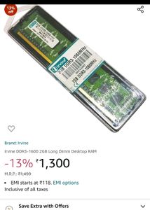Brand New DDR3 RAM