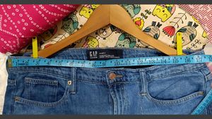 GAP High Rise Wide Leg Jeans..