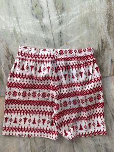 Holiday Print Shorts