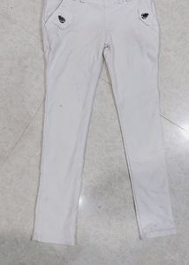 White Jeans For 7 To 8 Years Old Girls