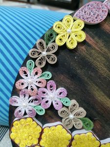Handmade Quilled Paper Ring platter