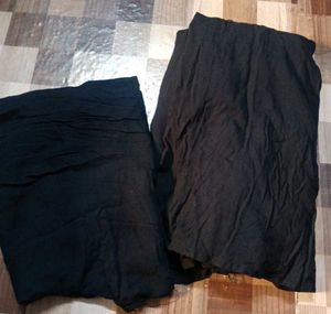 Black Anarkali Kurta Set Without Chunni