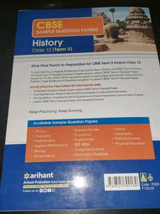 Cbse Sample Paper History Class 12