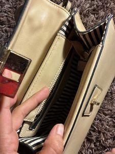 Elegant Beige Handbag