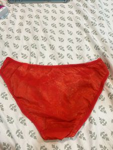 Red Little Lacy Underwear