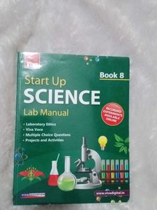 Class 8 Map Practice Book And Science Lab Manual