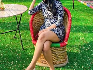 Navy Blue Mini Dress