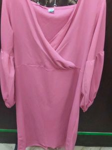 Pink Mini Dress
