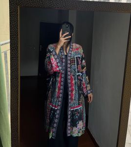Multi Floral Natural KIMONO