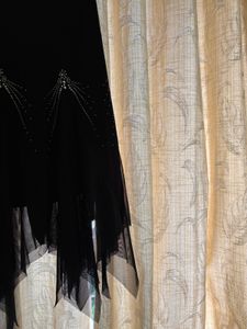 Black Skirt with Embellishments