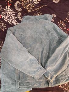 Platfrom orignal Gray Corduroy Moto Jacket