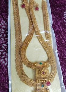 Combo Set Of Golden Necklace