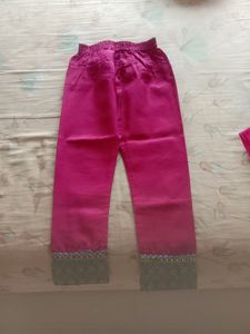 Green Colour Heavy Dress For Girls Up-to 2 Yrs