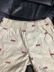 Boys Firetruck Shorts
