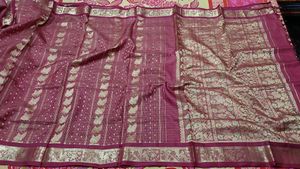 Elegant Maroon Kanjivaram Saree