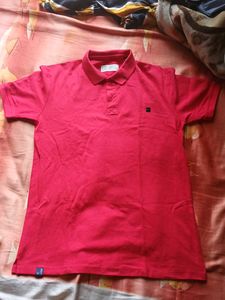 Red Polo Shirt - Men's 40