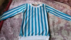 Pretty Stripe Top For Winter.