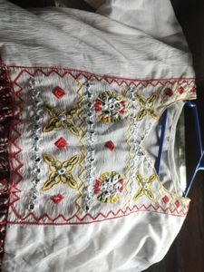Boho Embroidered Midi Dress