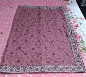 Elegant Embroidered Saree