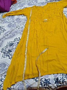 Mustard Kurta