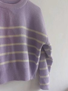 Striped Knit Sweater