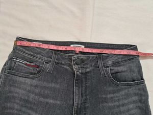 PREMIUM BRAND&#39;S TOMMY New Slim Fit Grey Denim Jean