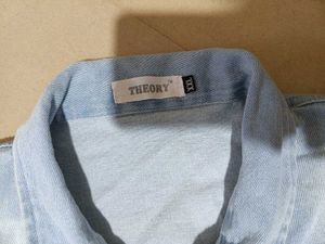 Frayed Hem Denim Jacket