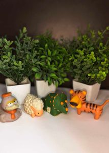 Cute Rubber Animals Toys
