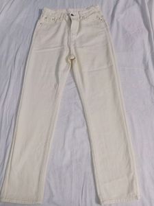 Off White Jeans (Brand New) Size - S Waist 27