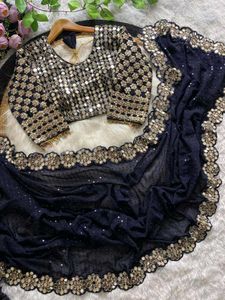Select Any One Colour Wedding Wear Saree