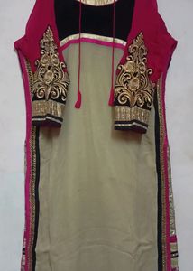 Heavy Work With Moti And Beads Kurti