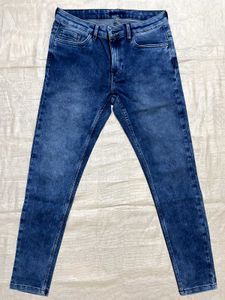 Blue Jeans Slim Fit Denim Pants