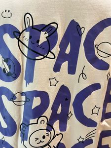 Oversized Space Graphic Tee