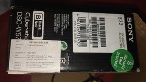 Sony camera Model DSC W570 Fixed
