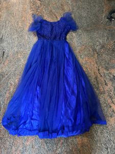 Royal Blue Princess Dress