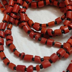 Vintage 100% Coral Layered Necklace