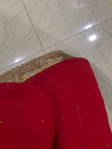 Red Dupatta