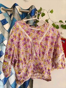 Floral Print Top