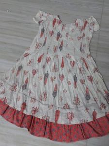 L Size Anarkali Kurtha